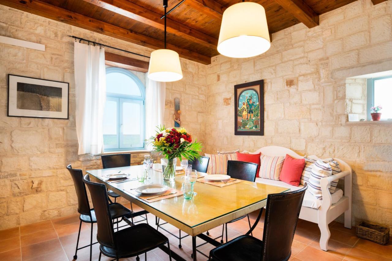 Beachfront Villa Turquoise With Private Pool, Bbq And Ping Pong Table Chania  Exterior foto